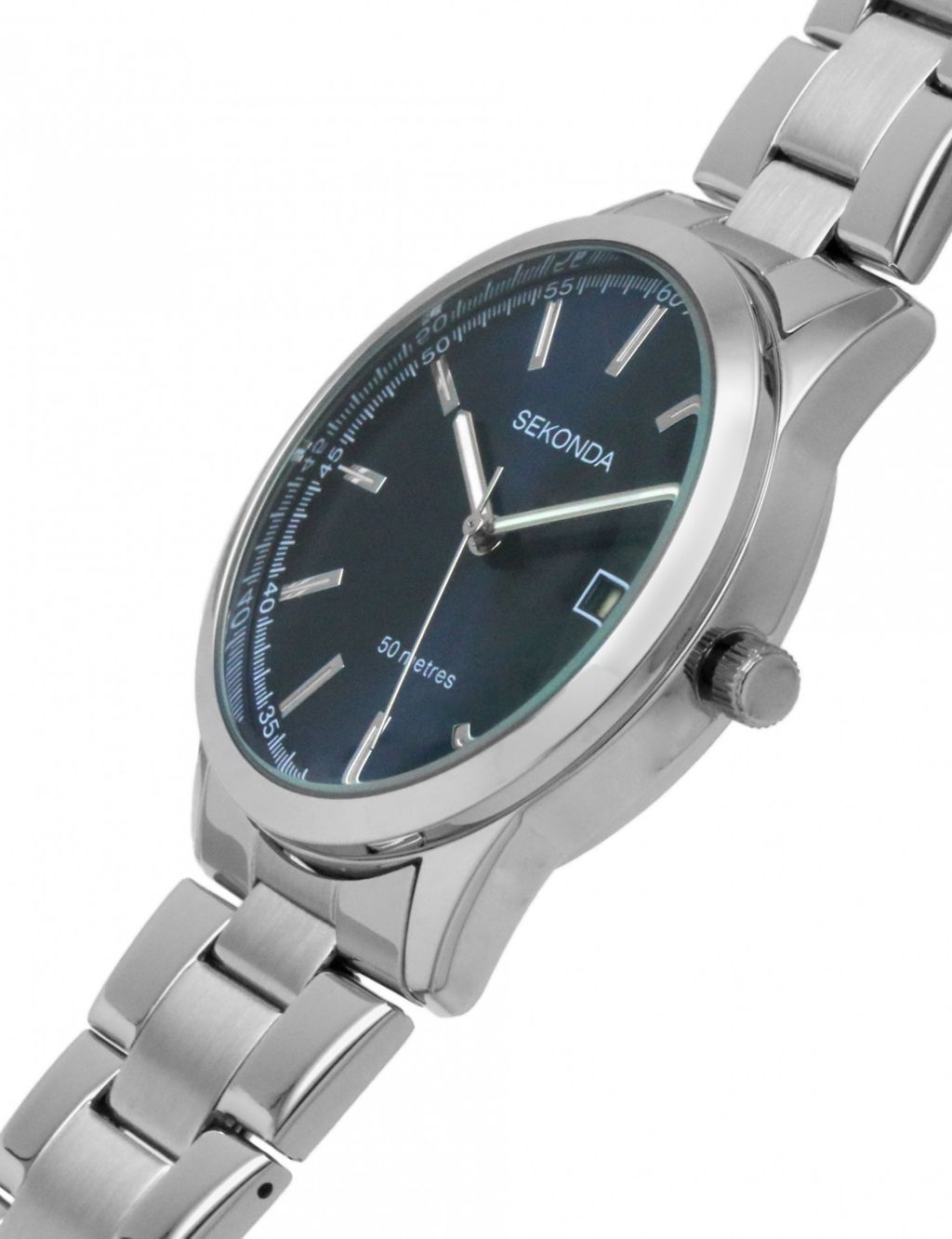 Sekonda Silver Stainless Steel Watch image 4