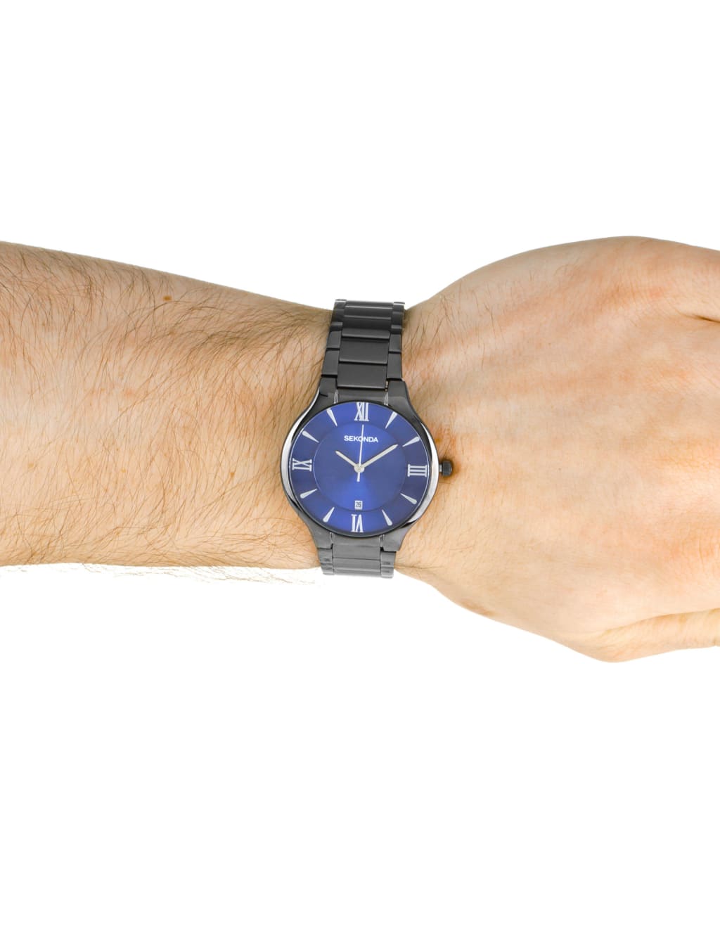 Sekonda Black Stainless Steel Watch image 5