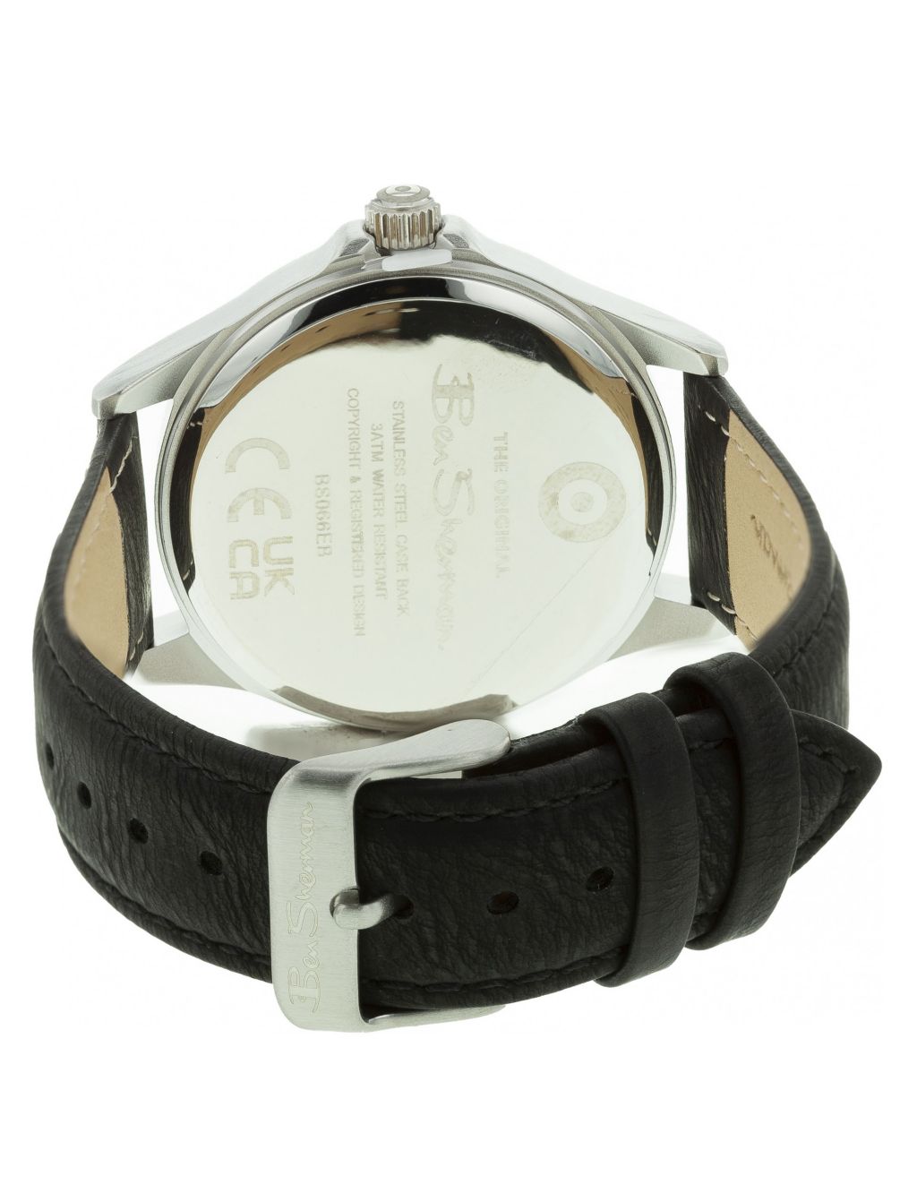 Ben Sherman Black Leather Quartz Watch image 3