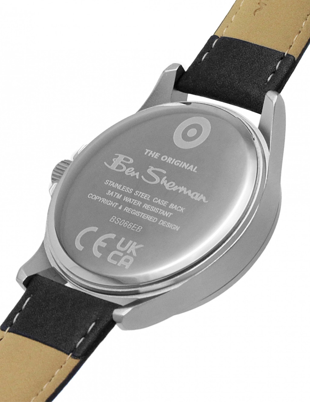 Ben Sherman Black Leather Quartz Watch image 6