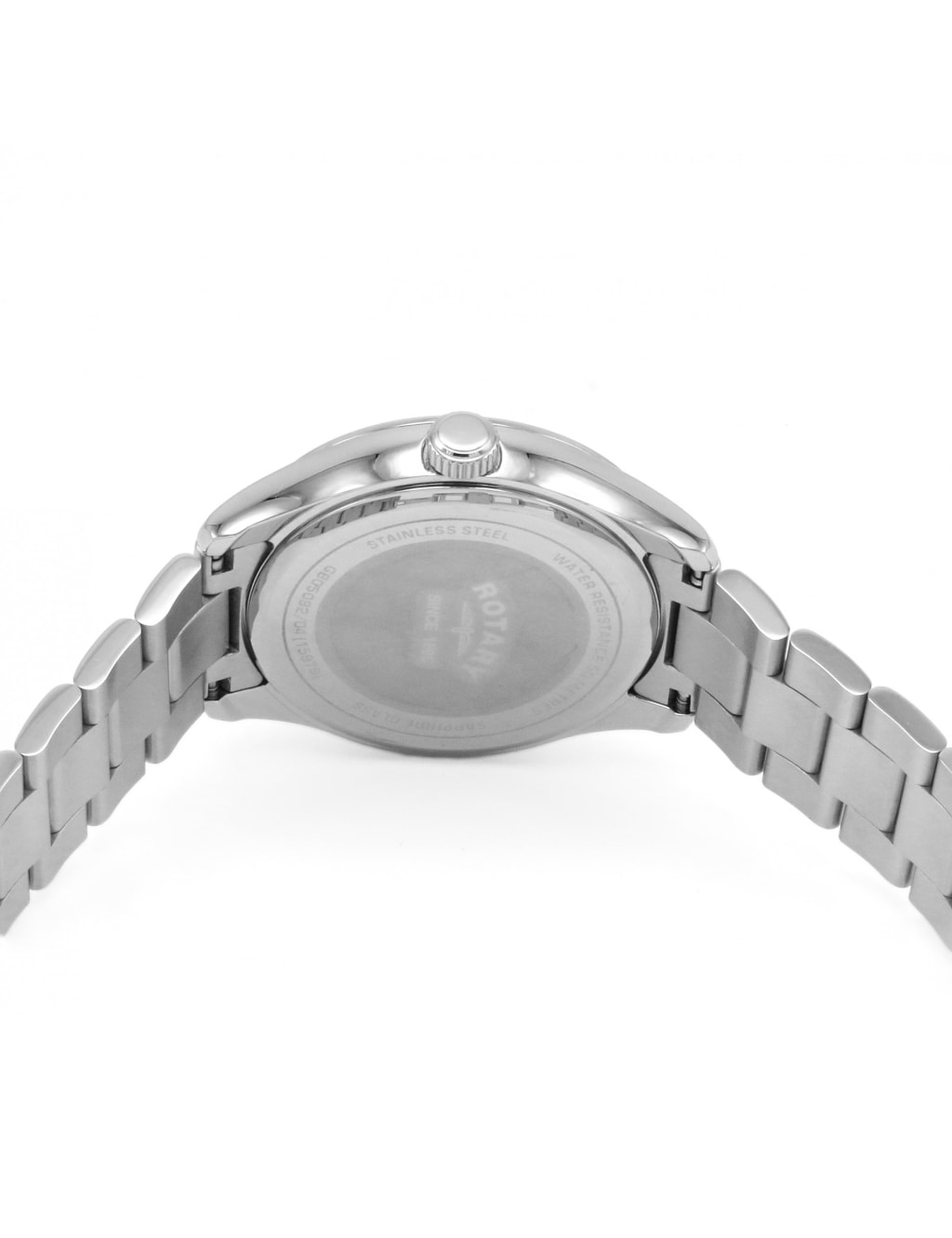 Rotary Silver Stainless Steel Watch image 4
