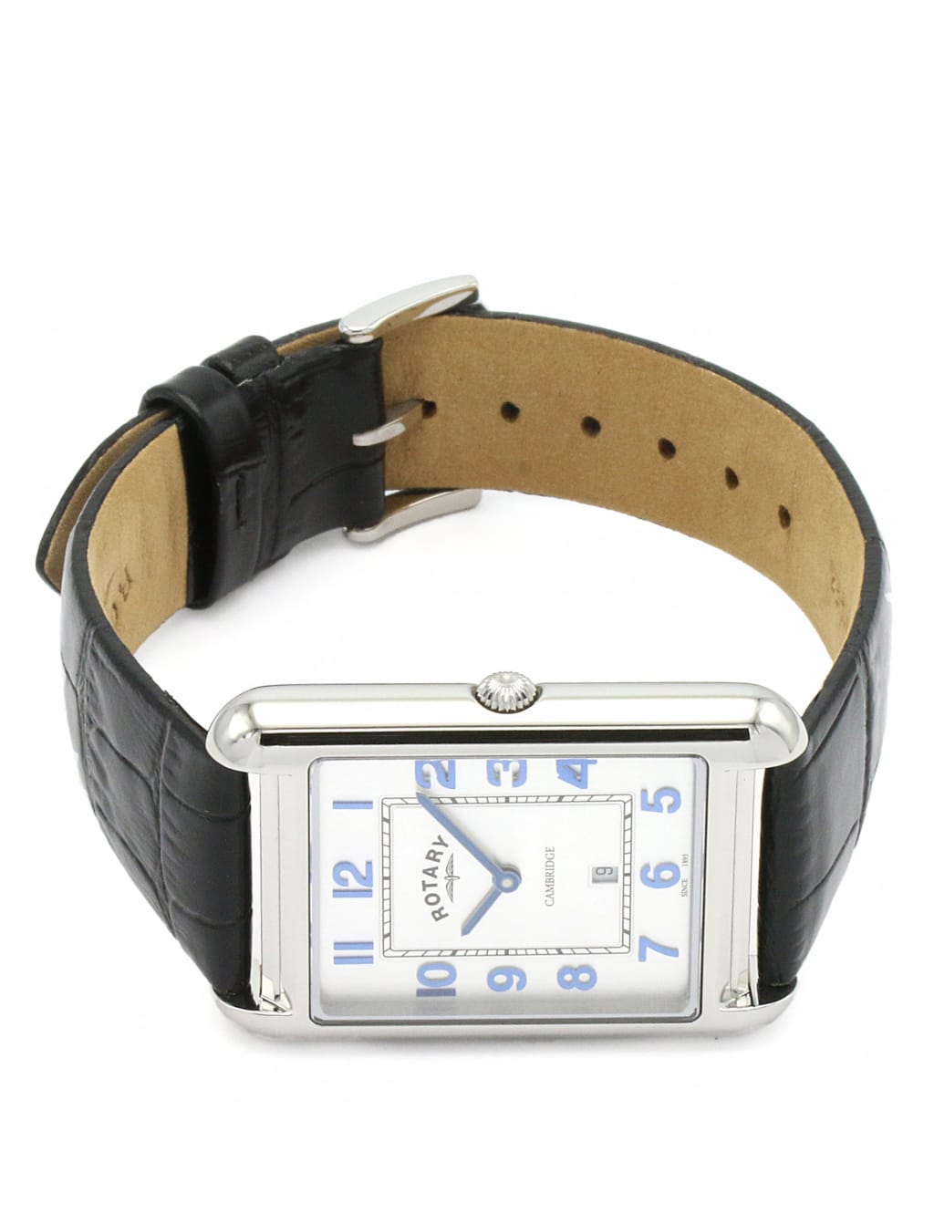 Rotary Casual Black Leather Watch image 5
