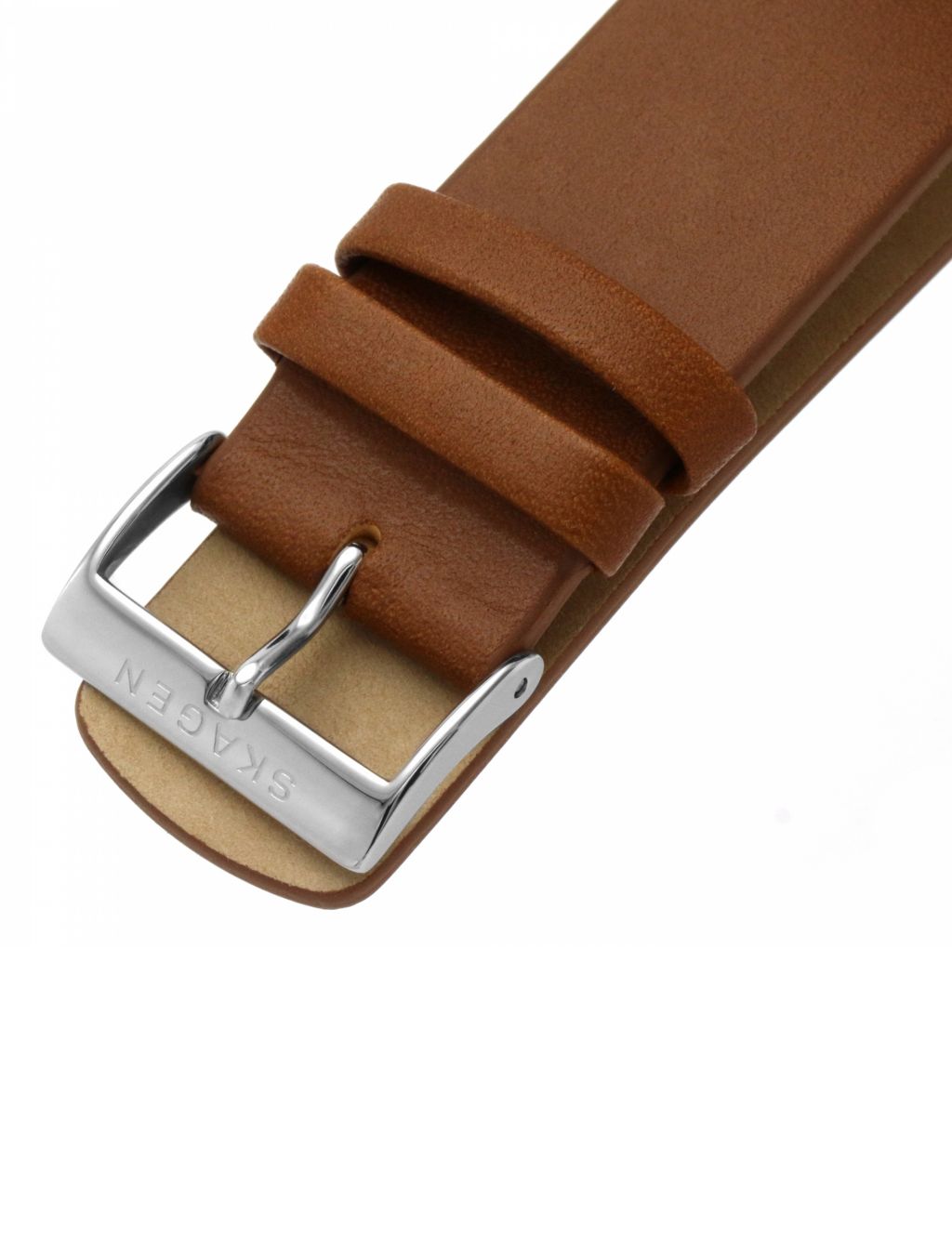 Skagen Signatur Brown Leather Watch image 7