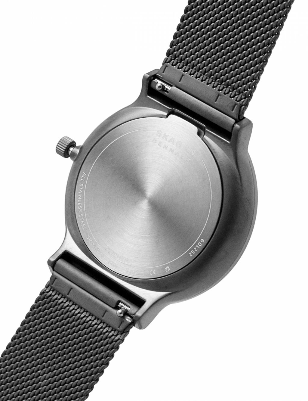 Skagen Anchor Grey Stainless Steel Bracelet Quartz Watch image 5