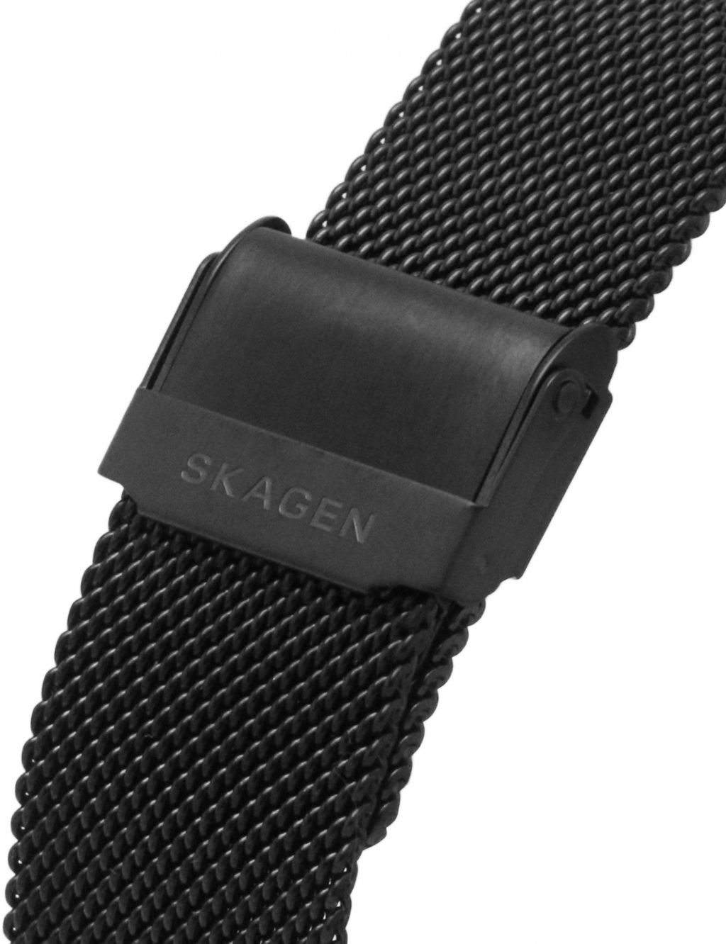 Skagen Anchor Chronograph Black Stainless Steel Watch image 2