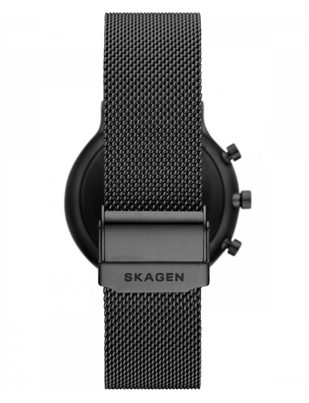 Skagen Anchor Chronograph Black Stainless Steel Watch image 5