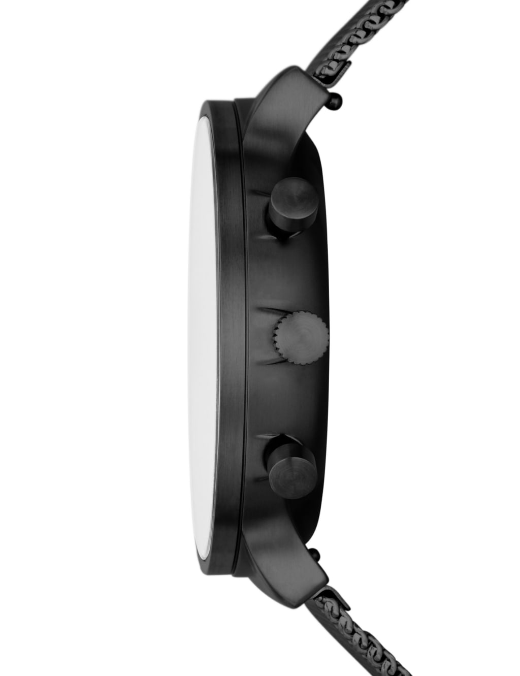 Skagen Anchor Chronograph Black Stainless Steel Watch image 6