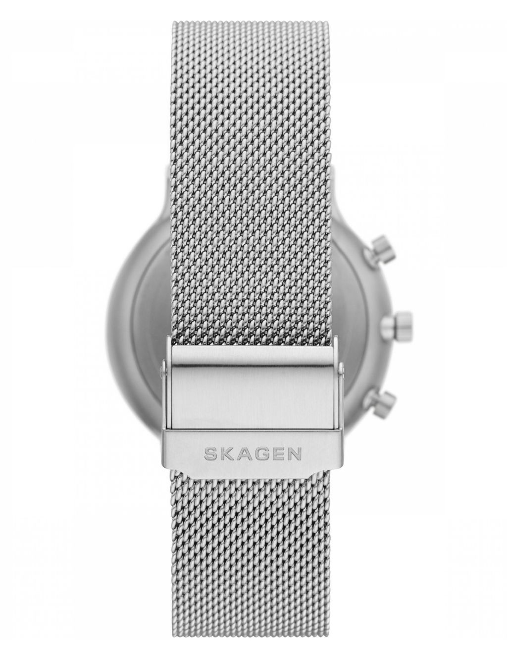 Skagen Anchor Chronograph Silver Stainless Steel Watch image 3