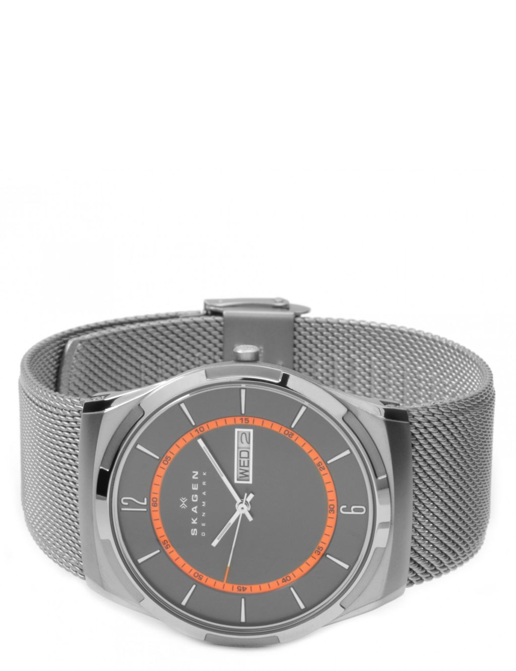 Skagen Melbye Grey Chainmail Bracelet Quartz Watch image 4