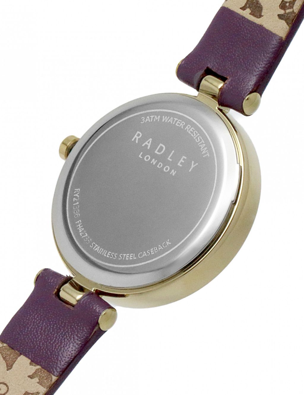 Radley Scottie Dog Purple Leather Watch image 6