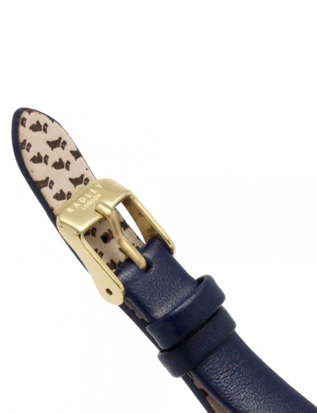 Radley Scottie Dog Charm Blue Leather Watch image 5