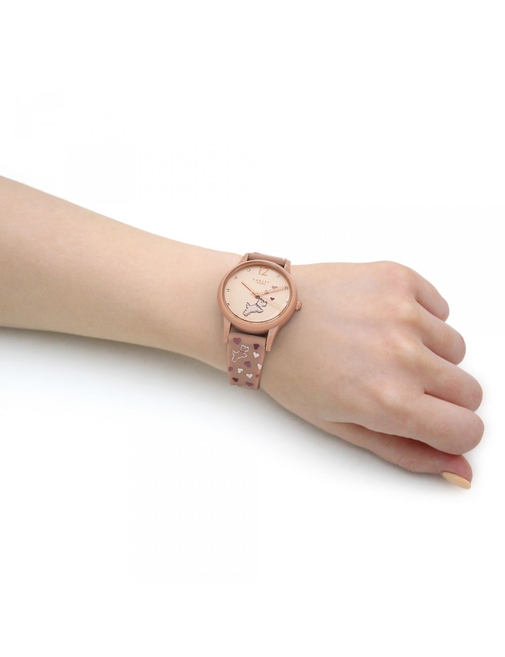 Radley Scottie Dog Pink Leather Watch image 2