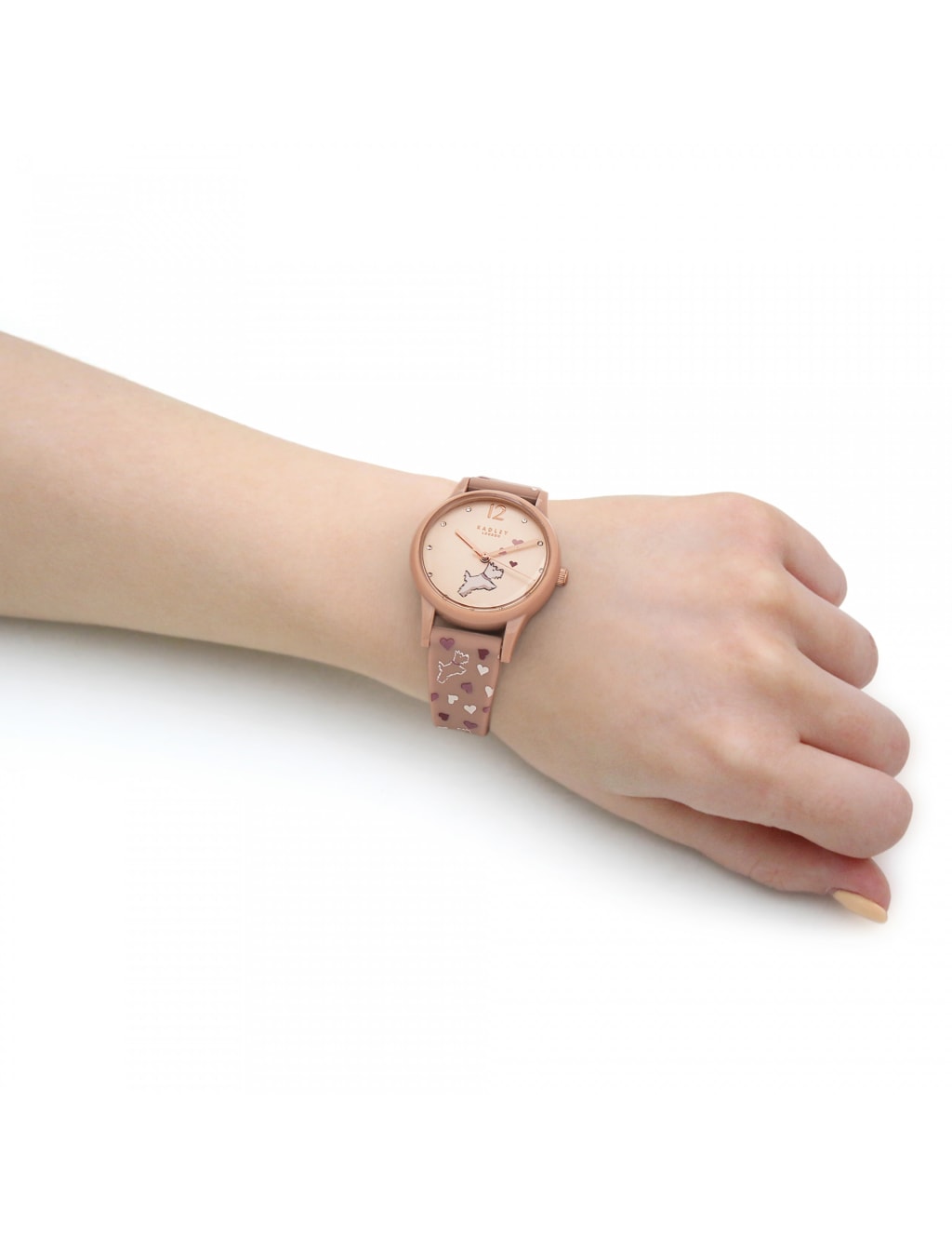 Radley Scottie Dog Pink Leather Watch image 2
