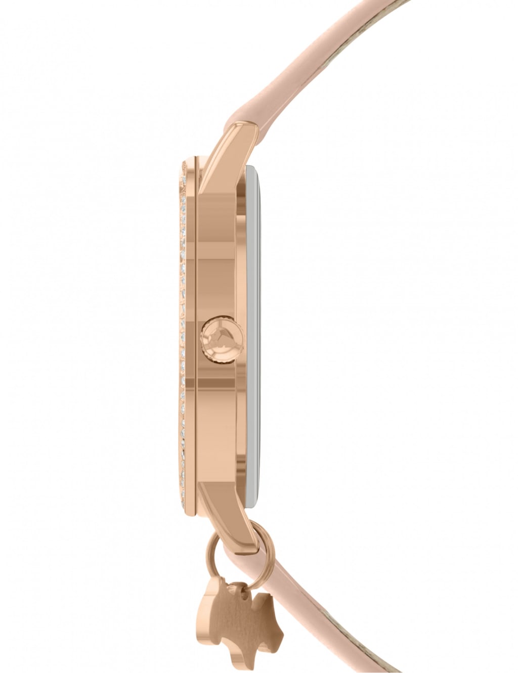 Radley Scottie Dog Charm Pink Leather Watch image 3
