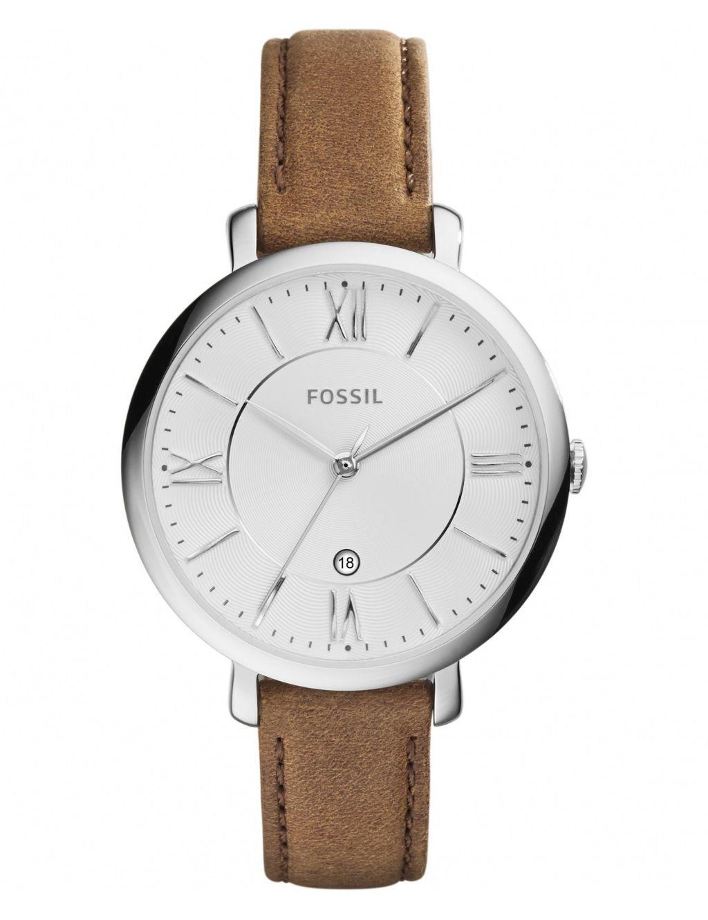 Fossil Jacqueline Brown Leather Watch image 1