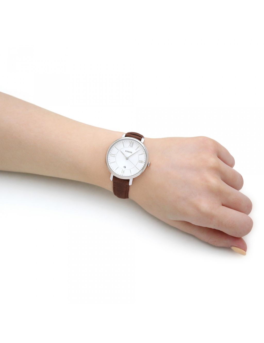 Fossil Jacqueline Brown Leather Watch image 2