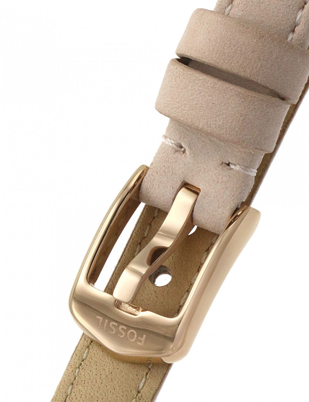 Fossil Carlie Nude Leather Watch image 5