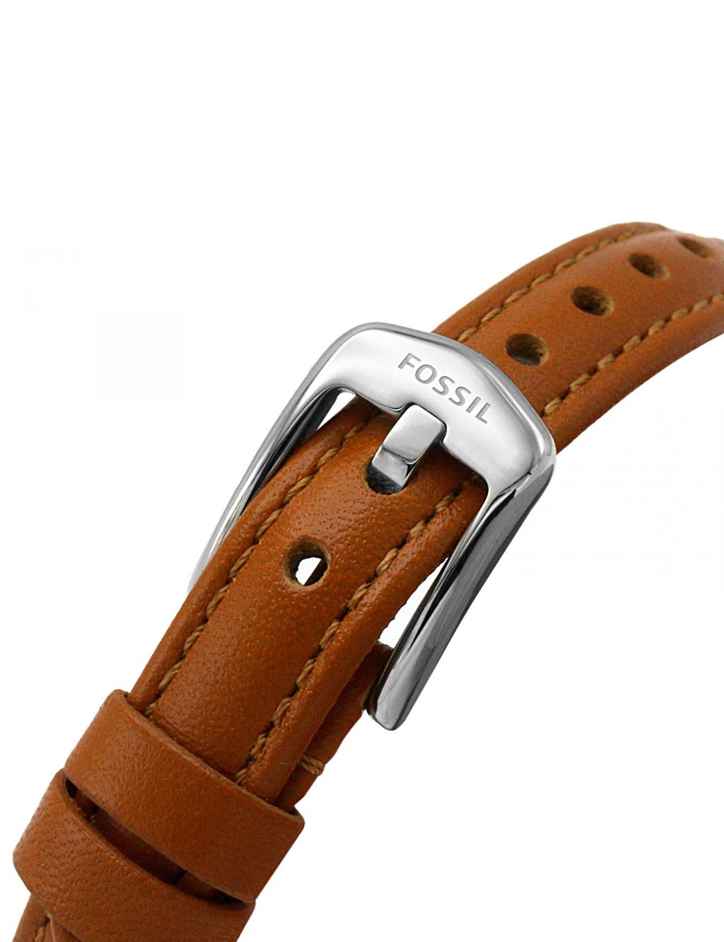 Fossil Carlie Brown Leather Watch image 5