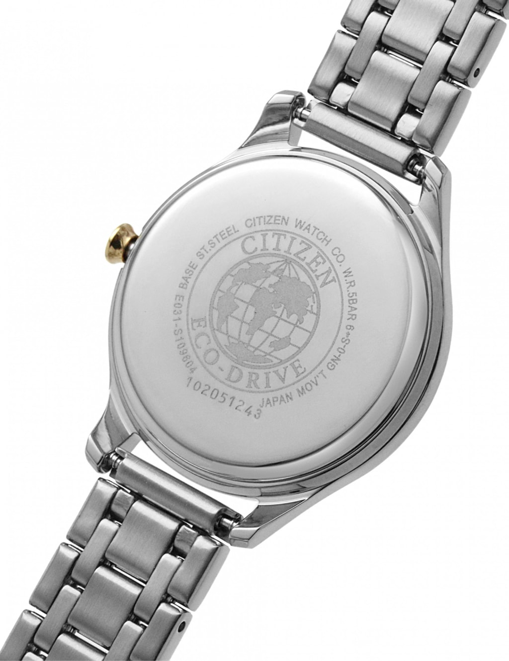 Citizen Eco-Drive Stainless Steel Watch image 3