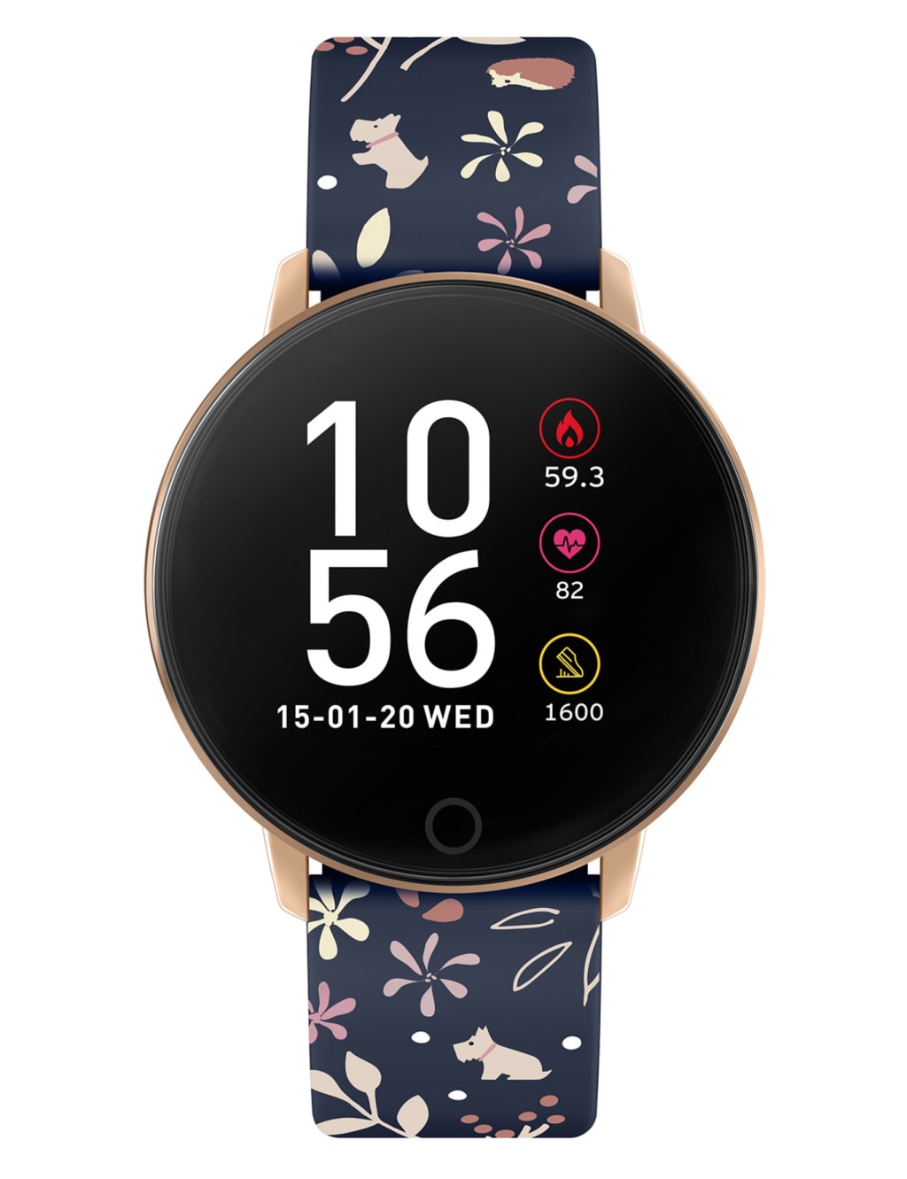 Radley Patterned Rubber Smart Watch image 1