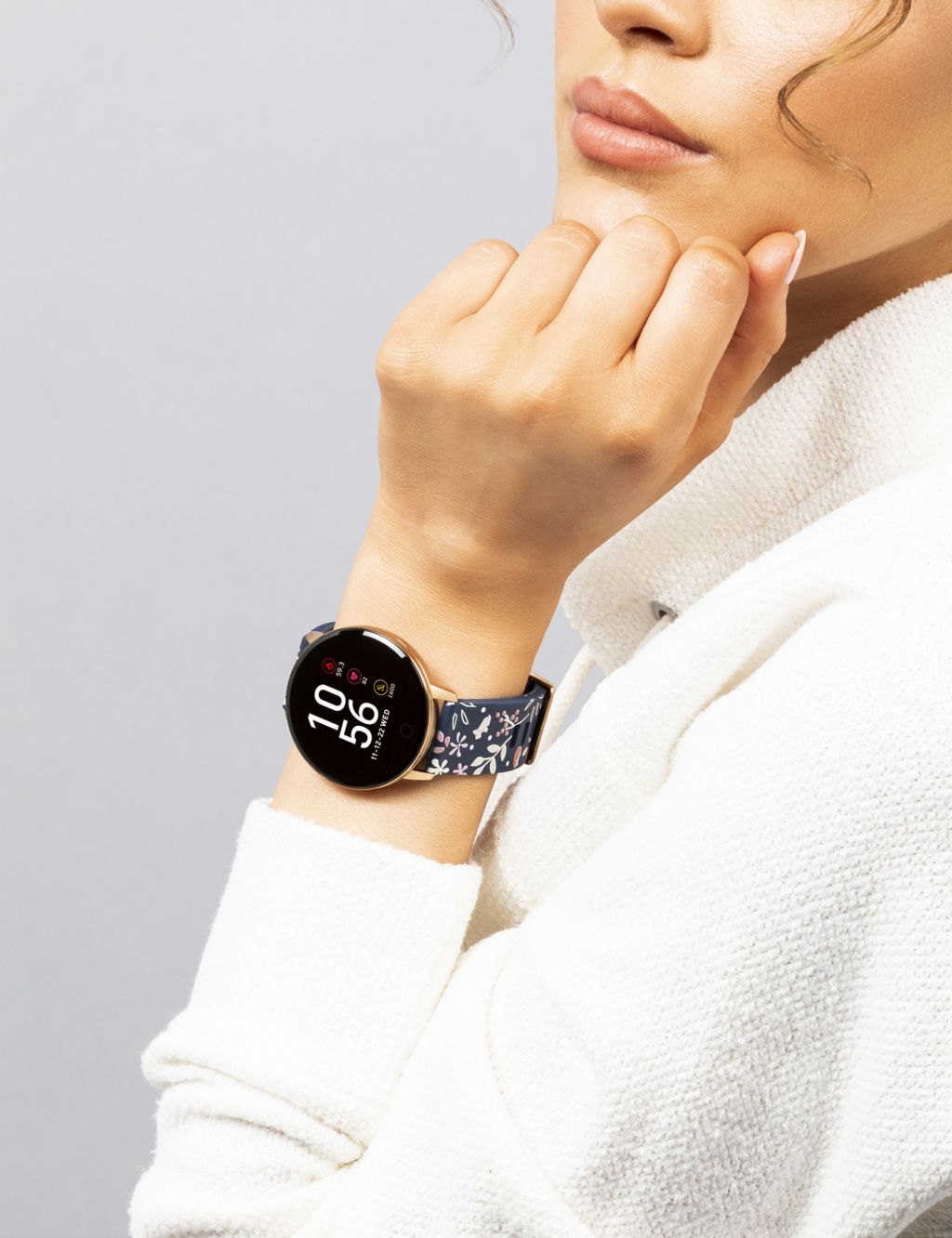 Radley Patterned Rubber Smart Watch image 3