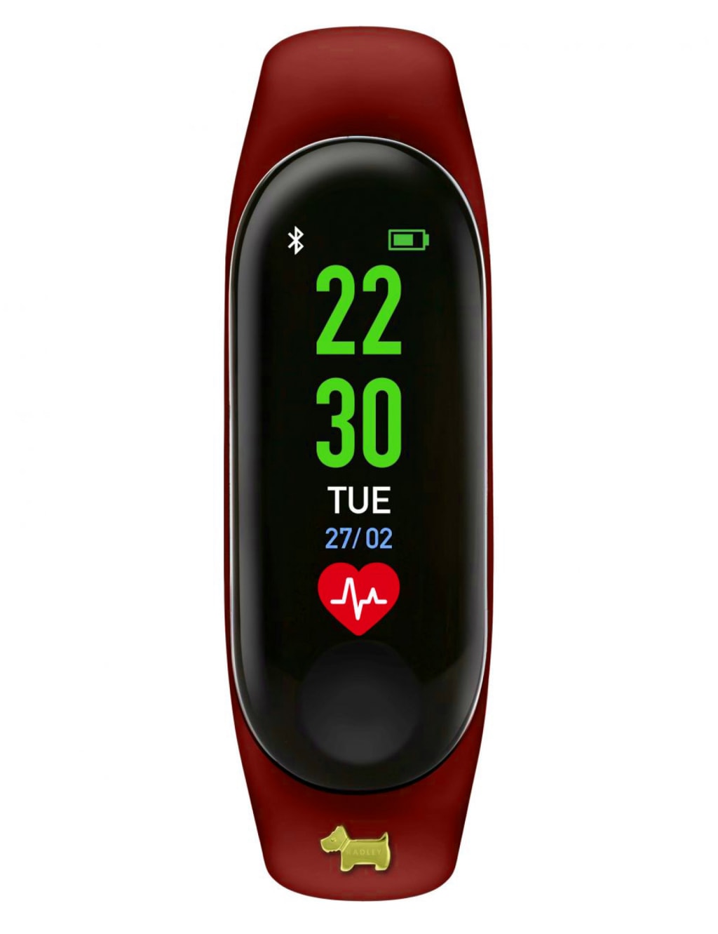 Radley Red Rubber Smart Watch image 1