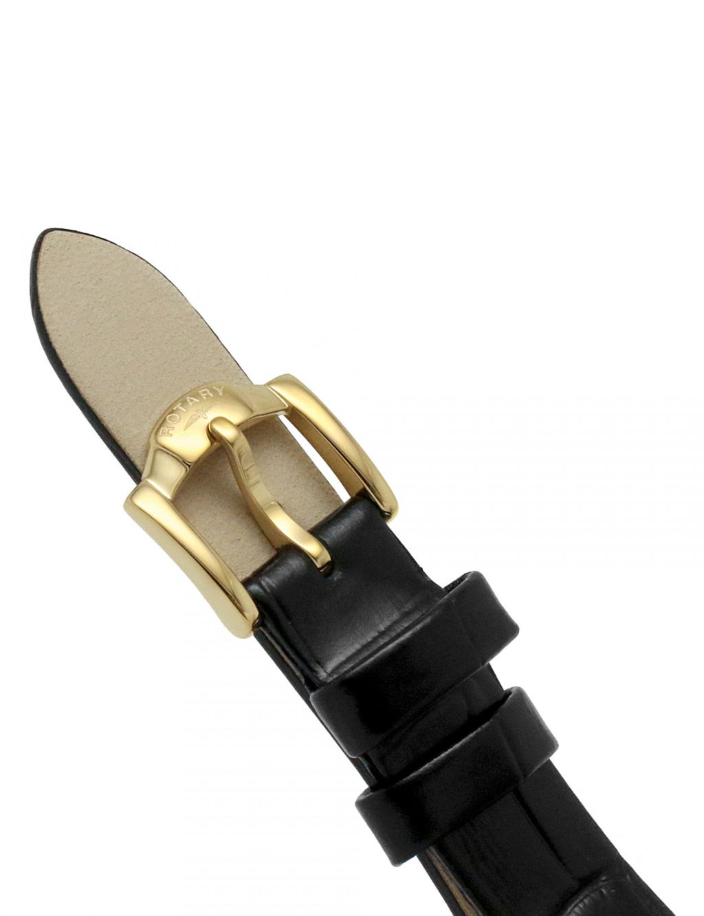 Rotary Ultra Slim Black Leather Watch image 5