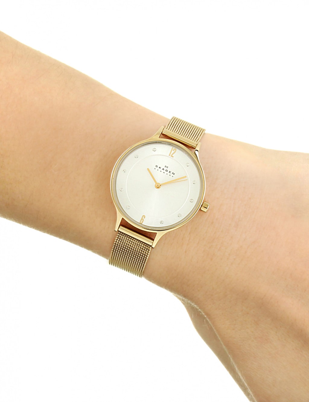Skagen Anita Gold Stainless Steel Quartz Watch image 2