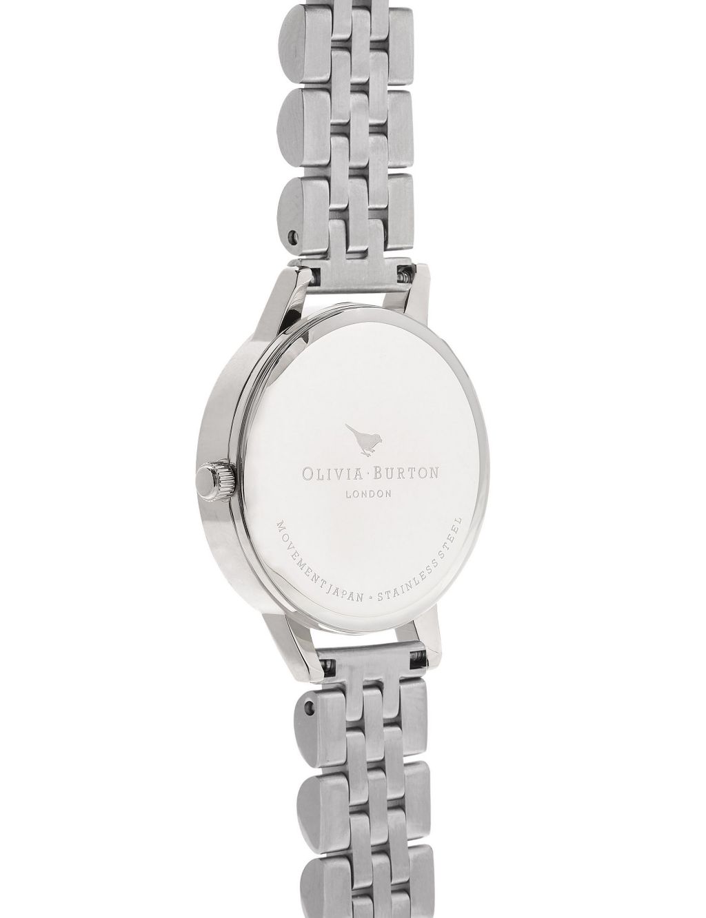 Olivia Burton Mother Of Pearl Silver Watch image 4