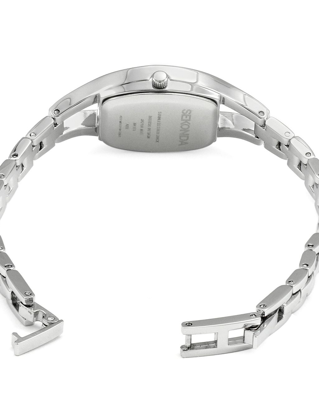 Sekonda Dress Tonneau Silver Watch image 4