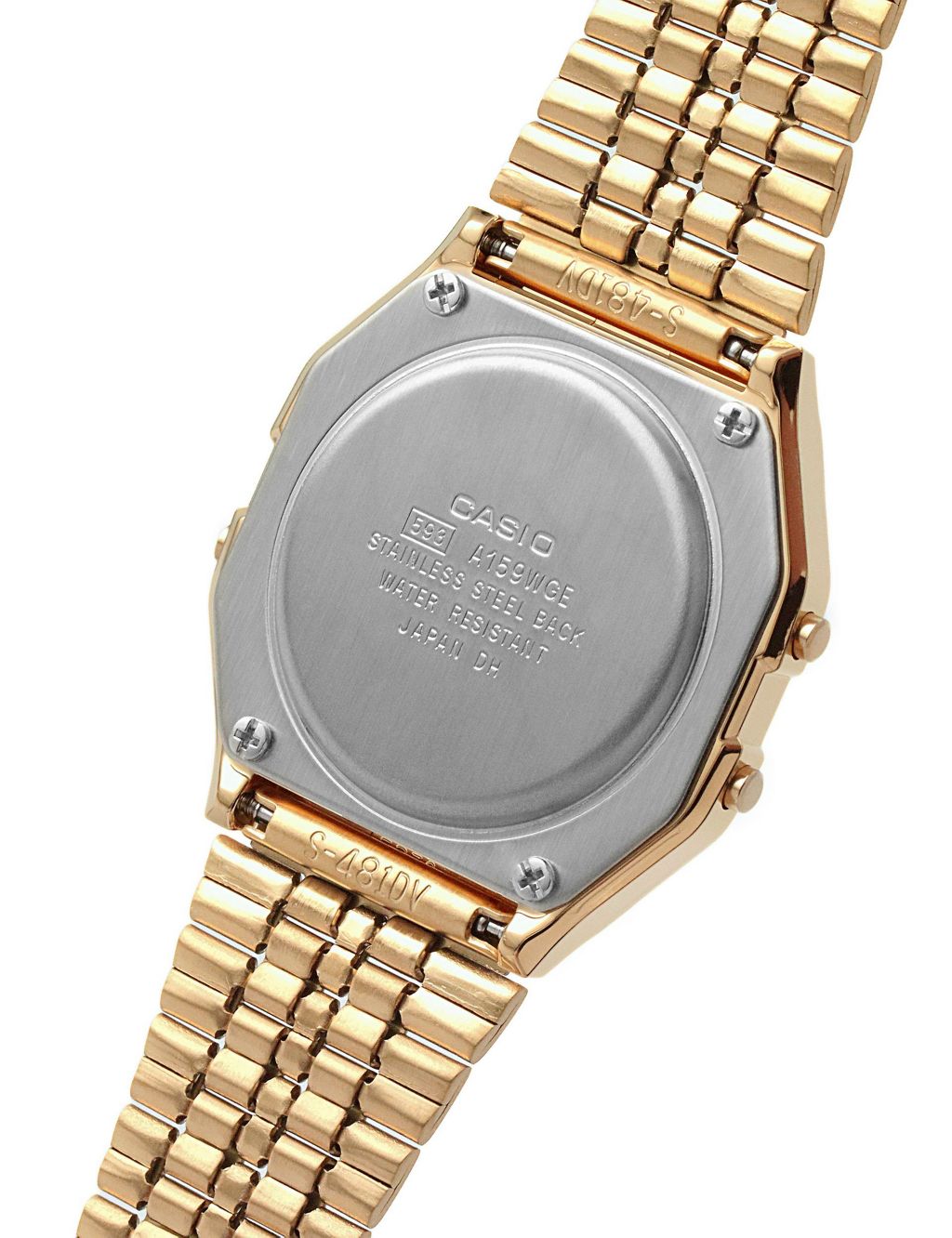 Casio Gold Stainless Steel Chronograph Watch image 4