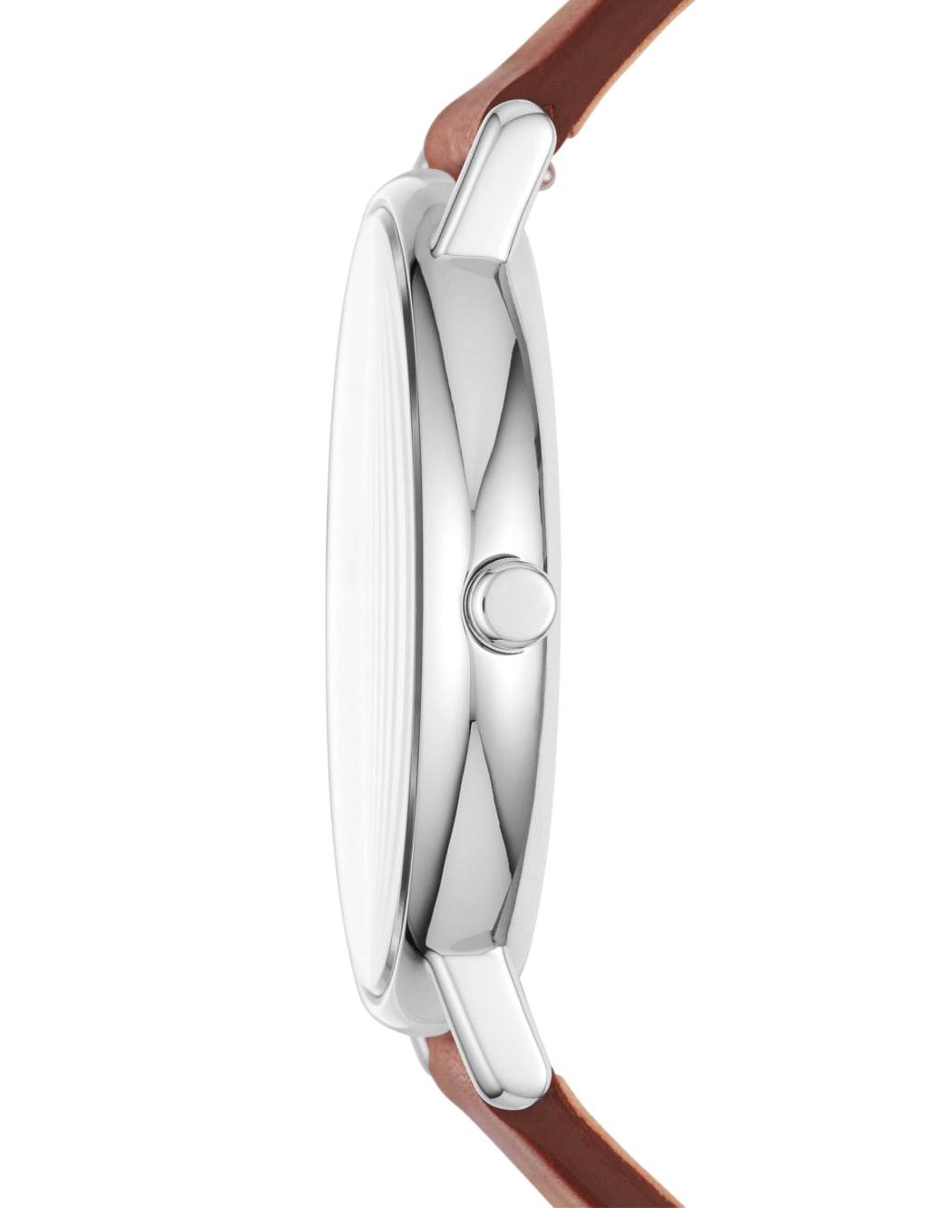 Skagen Signatur Brown Leather Watch image 3