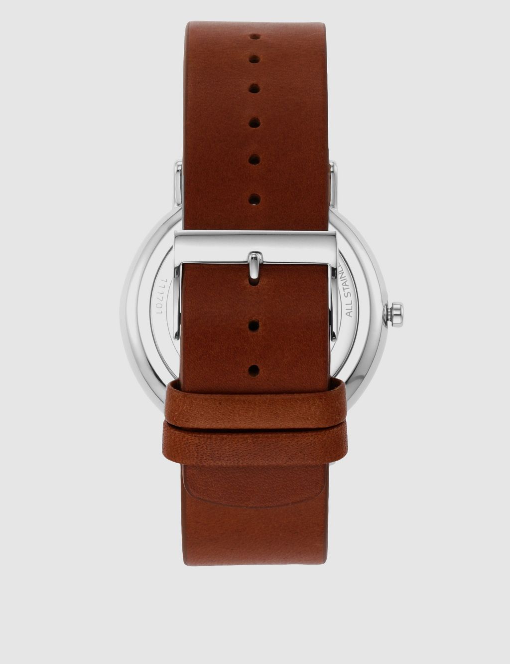 Skagen Signatur Brown Leather Watch image 6