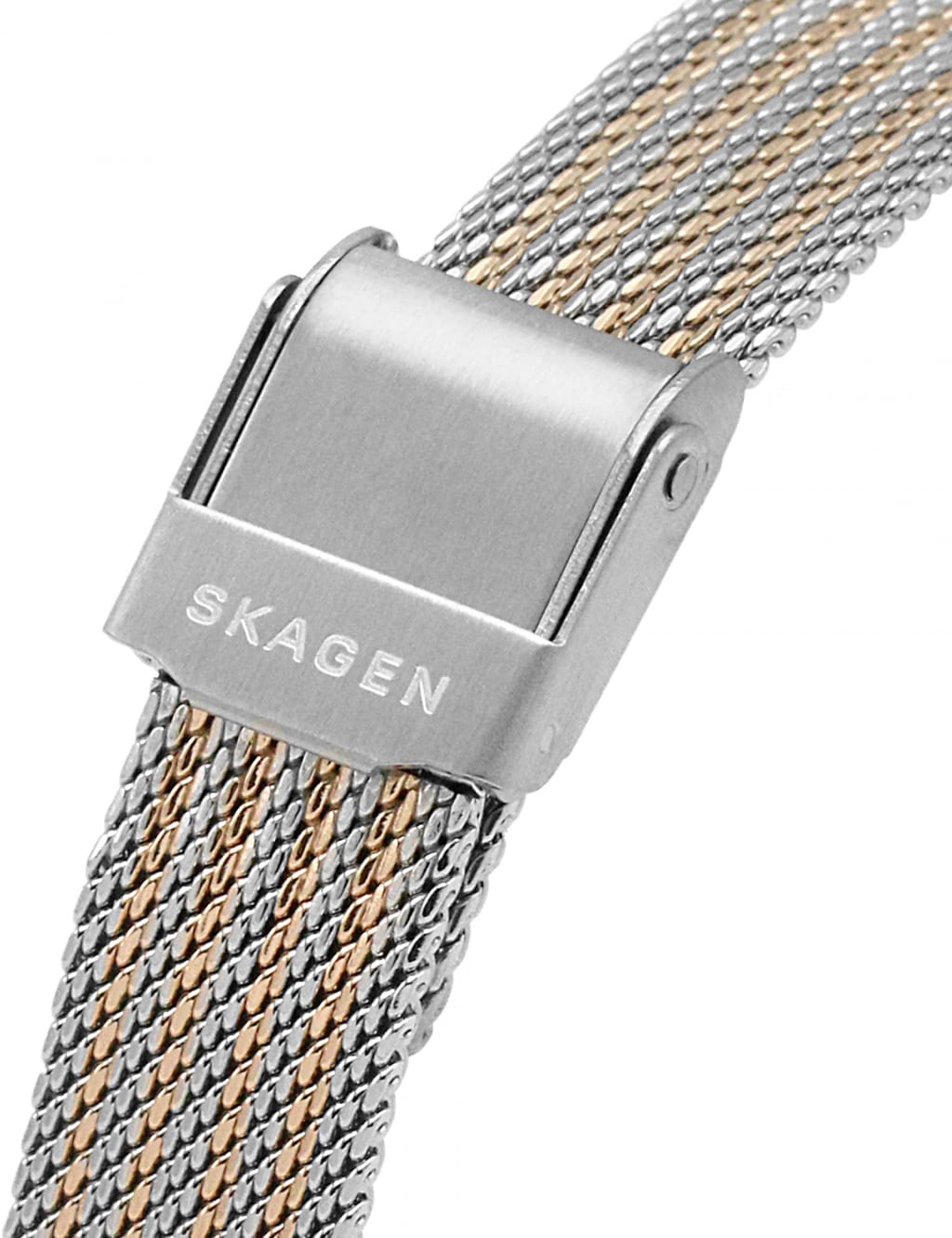 Skagen Freja Two Tone Mesh Stainless Steel Watch image 7