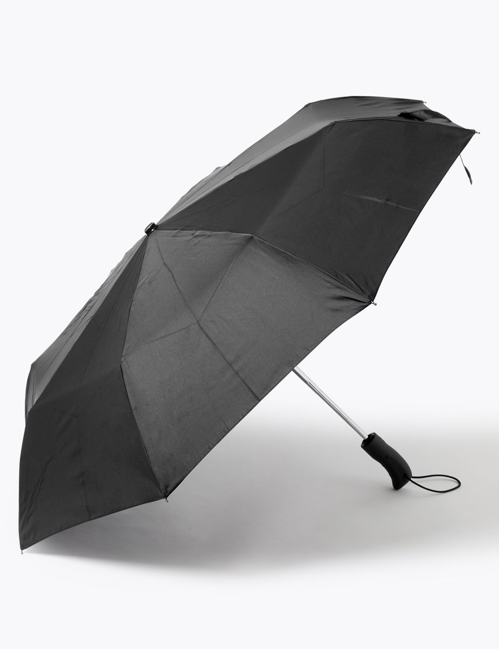 Recycled Polyester Rubber Handle Umbrella with Windtech™ image 1