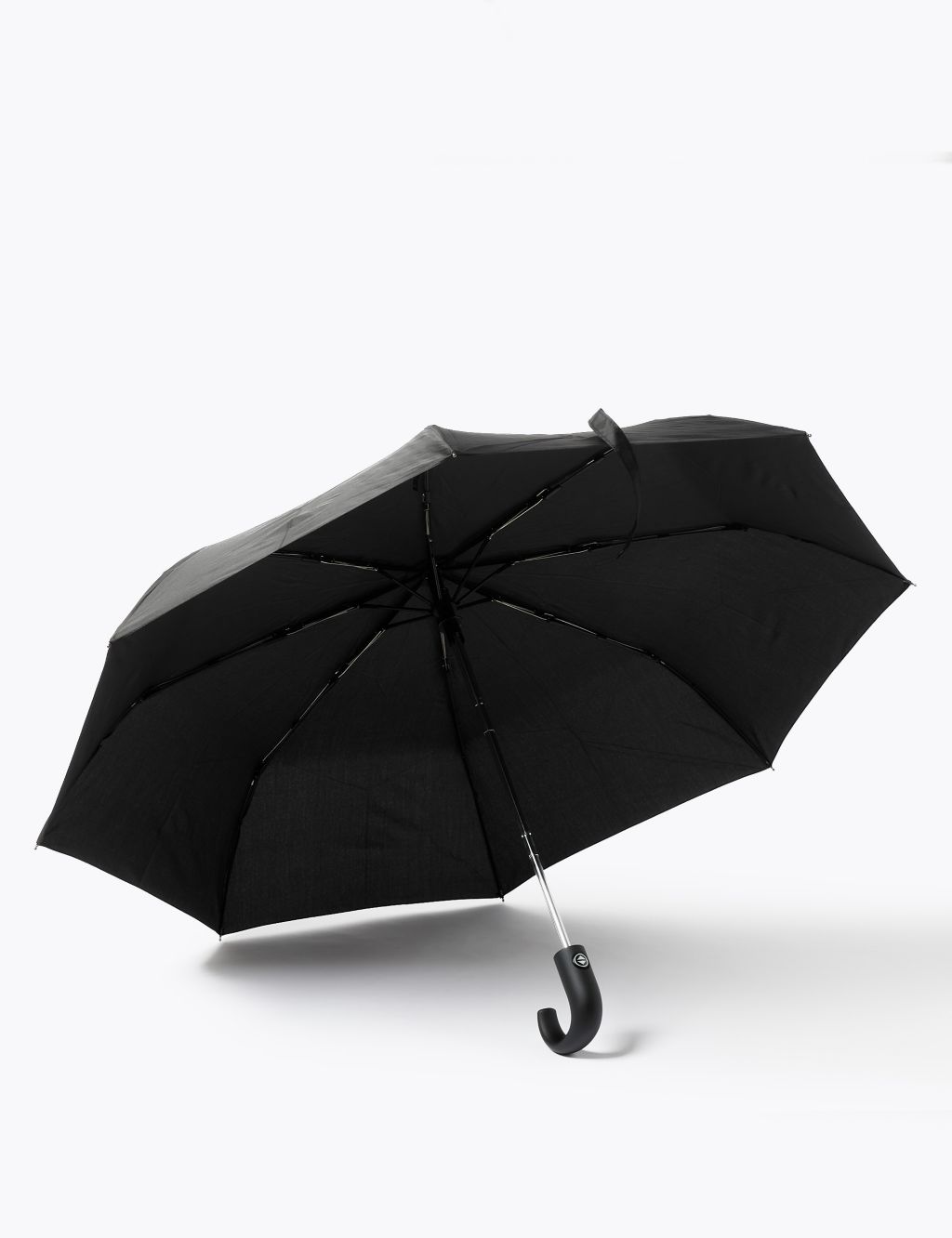 Recycled Polyester Crook Handle Umbrella with Windtech™ image 2