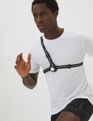 

GOODMOVE Luz para el pecho para practicar deporteMens - Negro, Negro