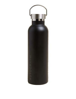

Mens Autograph Water Bottle - Black, Black