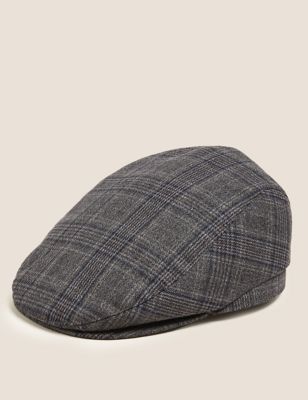 Checked Flat Cap with Thermowarmth™ | M&S Collection | M&S