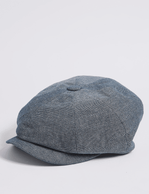 Pure Cotton Baker Boy Hat | M&S Collection | M&S