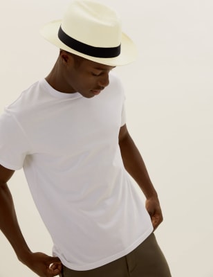 casual panama hat