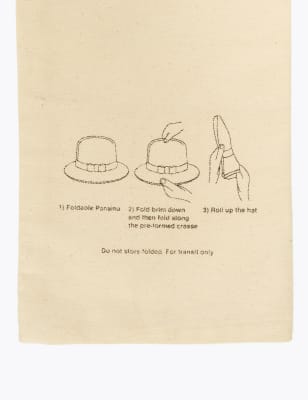 fold up straw hats