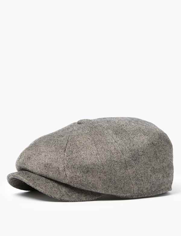 Herringbone Baker Boy with Thermowarmth™