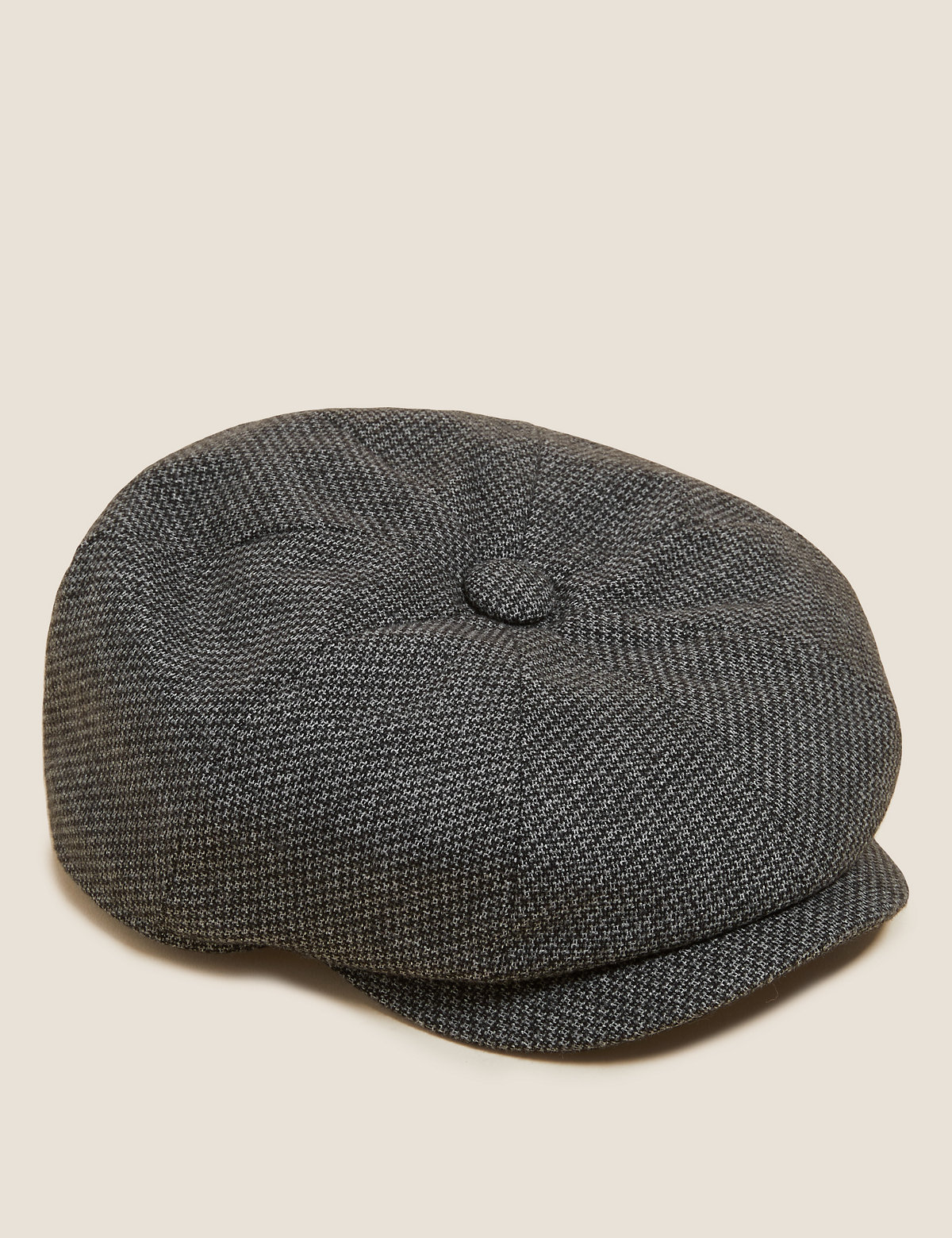 Dogstooth Baker Boy Hat with Thermowarmth™