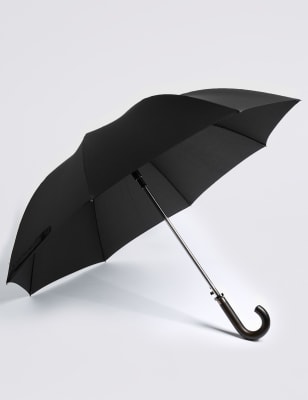 

Mens M&S Collection Klassischer Regenschirm mit Stormwear™ und Windtech™ - Black, Black
