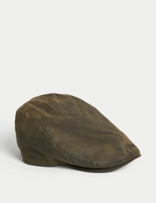 Waxed flat hot sale cap