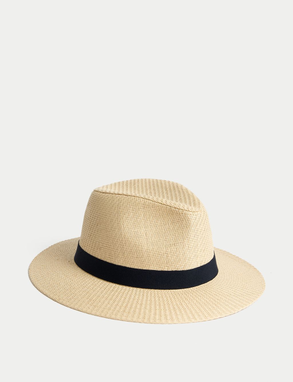 Textured Broad Brim Ambassador Hat