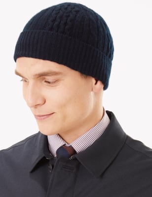 Bonnet beanie en cachemire