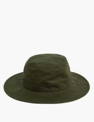 

Mens M&S Collection Pure Cotton Ambassador Hat with Stormwear™ - Khaki, Khaki