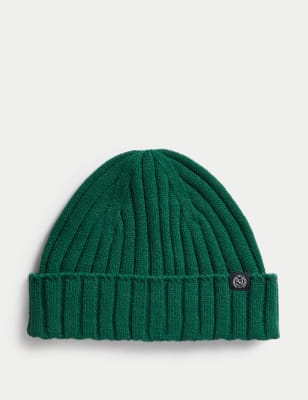 Knitted Beanie Hat - HU